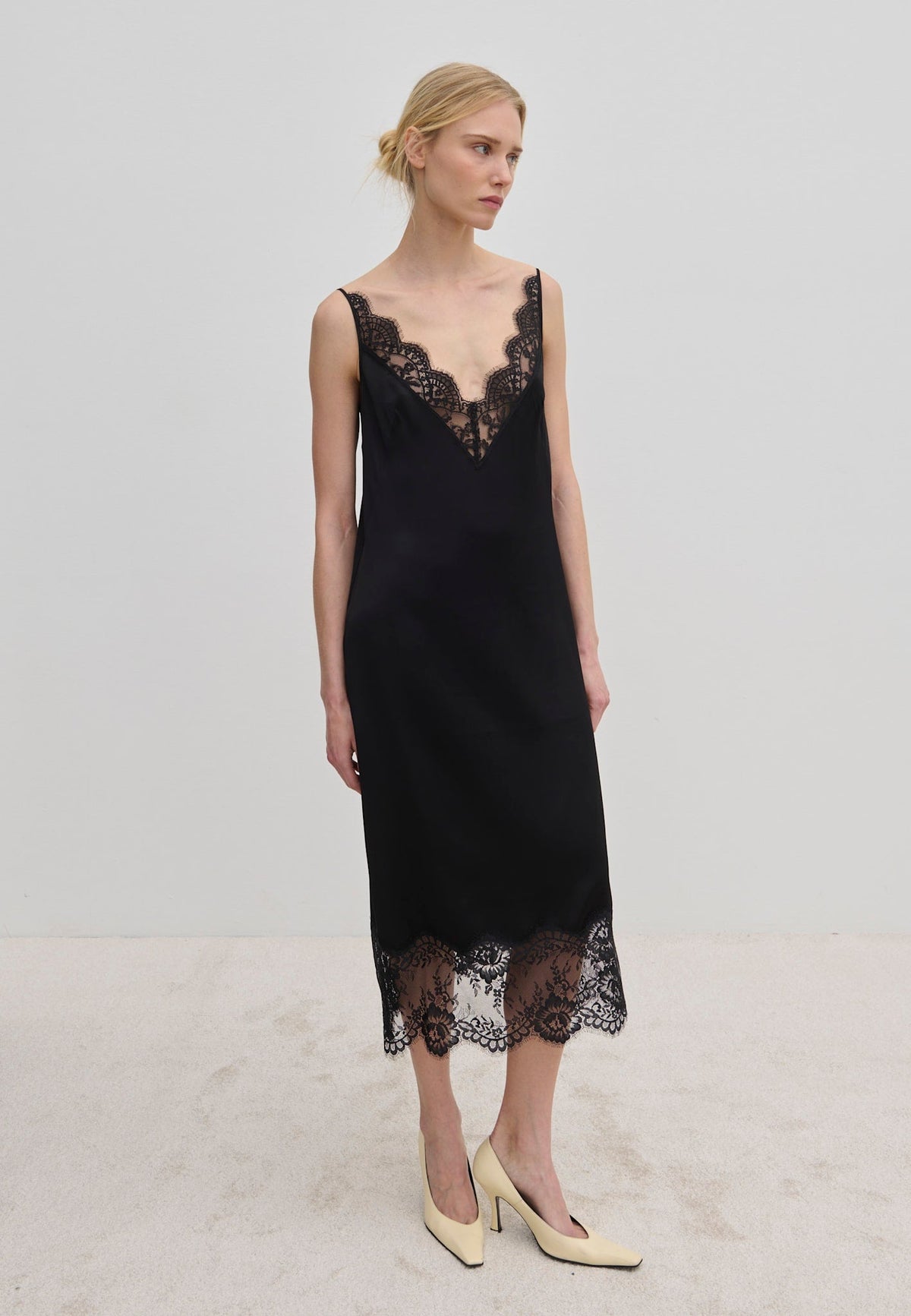 BIRGITTE HERSKIND Robe Florence noire, autre vue