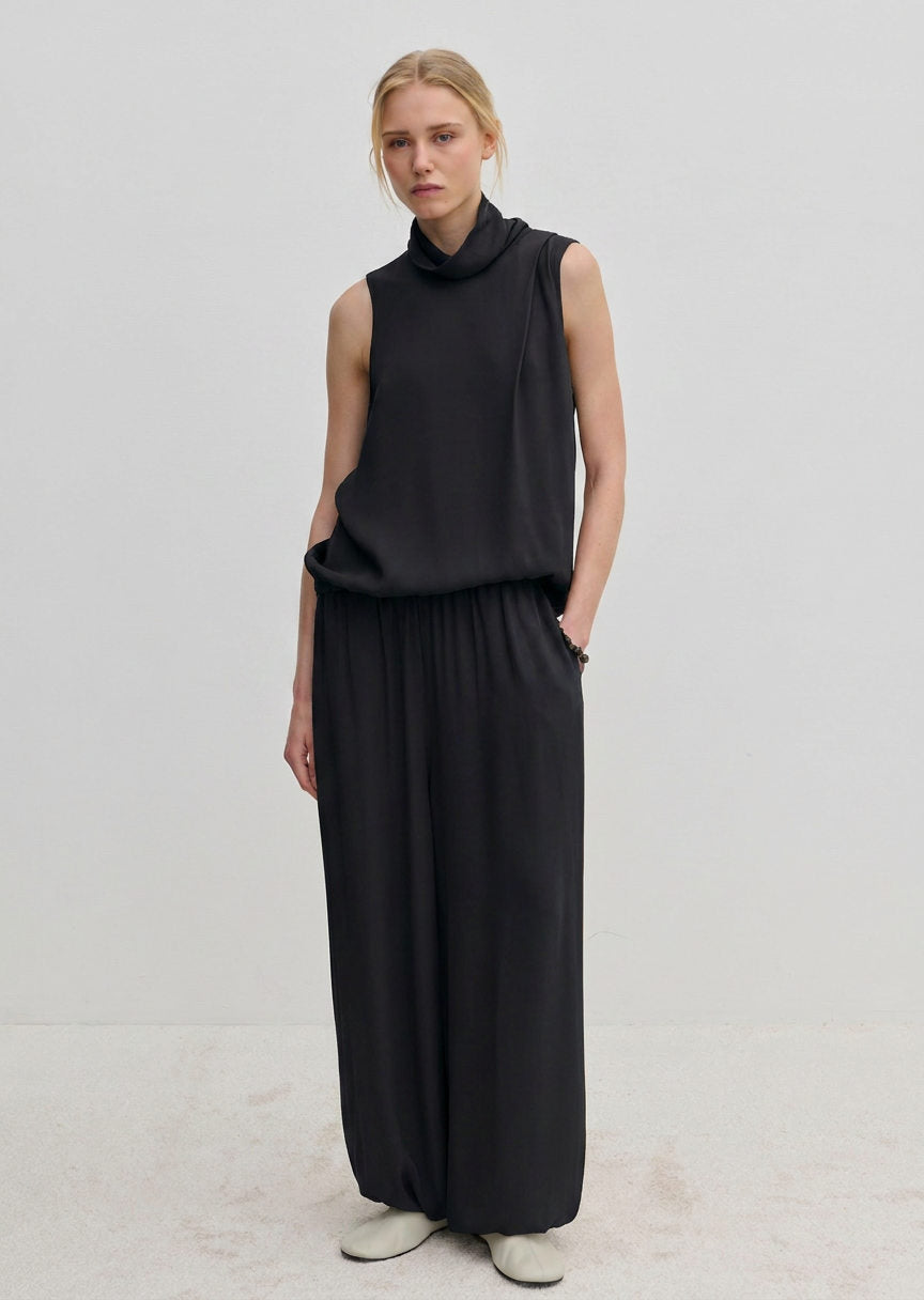 BIRGITTE HERSKIND Pantalon Nya noir, vue de face