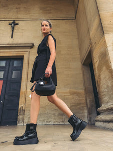 GANNI Bottines Basses Noir