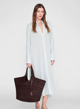 Charger l'image dans la galerie, ANINE BING Lili Tote Raffia Dark Brown
