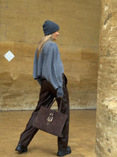Charger l&#39;image dans la galerie, MARGAUX LONNBERG Pull Ample et Oversize Grey
