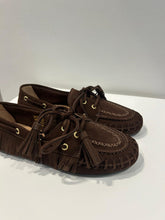 Charger l'image dans la galerie, POSA Boat Loafer Native Suede Dark Brown
