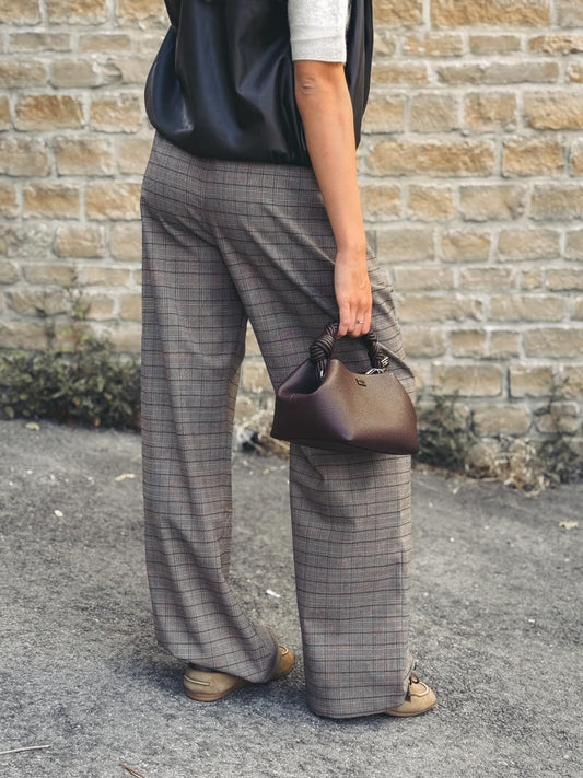JOHNY Pantalon à Carreaux Ayo