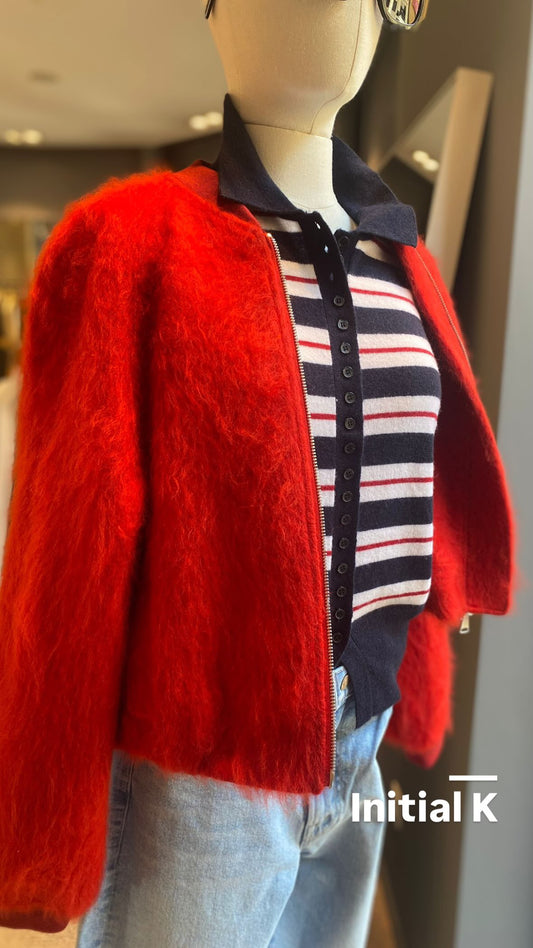 BIRGITTE HERSKIND Veste Bomber Jimi Rouge