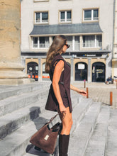 Charger l'image dans la galerie, SPORTMAX Blazer sans Manches en Viscose Stretch Chocolat
