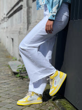 Charger l&#39;image dans la galerie, AUTRY Baskets Mid Cuir Yellow
