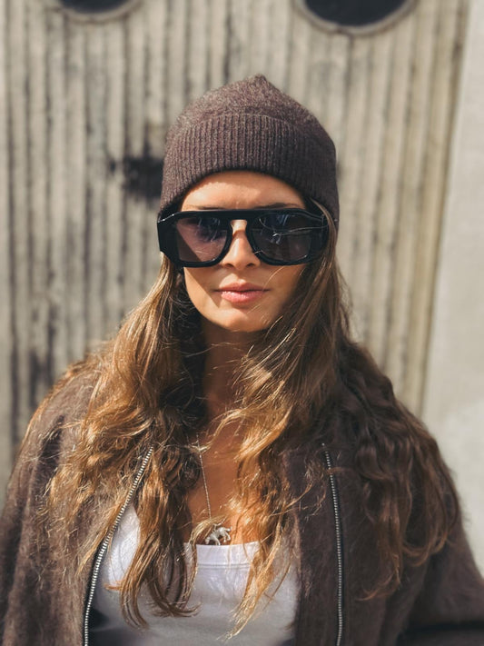 ANINE BING Lunettes Preston Black – vue 2