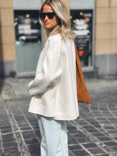 Charger l&#39;image dans la galerie, ANINE BING Jacket Luca Ivory Cashmere
