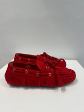Charger l'image dans la galerie, POSA Boat Loafer Native Suede Ferrari
