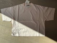 Charger l&#39;image dans la galerie, AUTRY T-shirt Boxy avec Logo Brodé Rose Pâle
