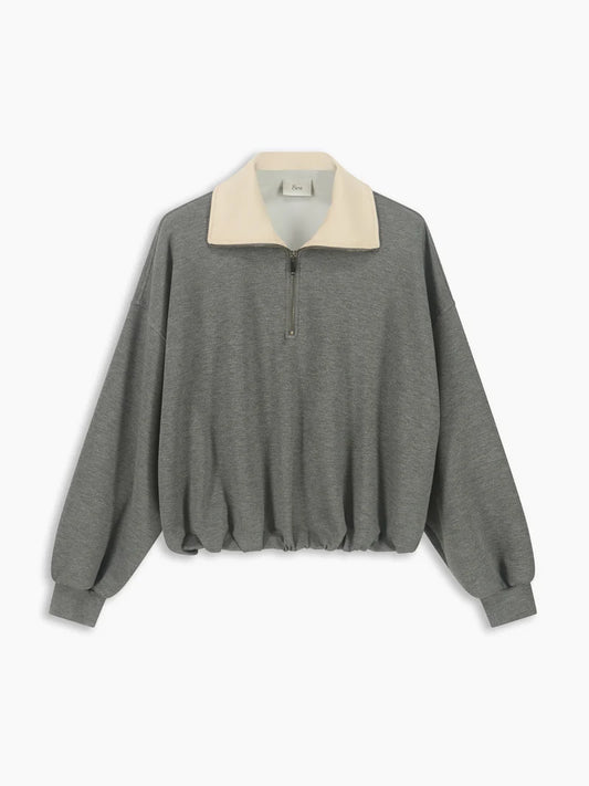8PM LOWELL Sweat Gris Mélangé
