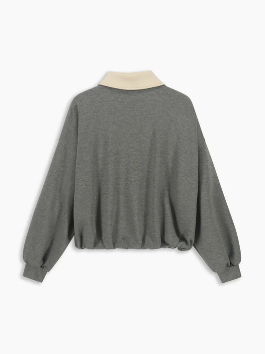 8PM LOWELL Sweat Gris Mélangé