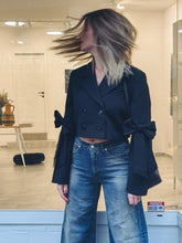 Charger l'image dans la galerie, GANNI Blazer Cropped Black
