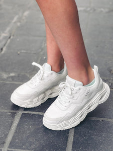 IRO Baskets Wave Blanches