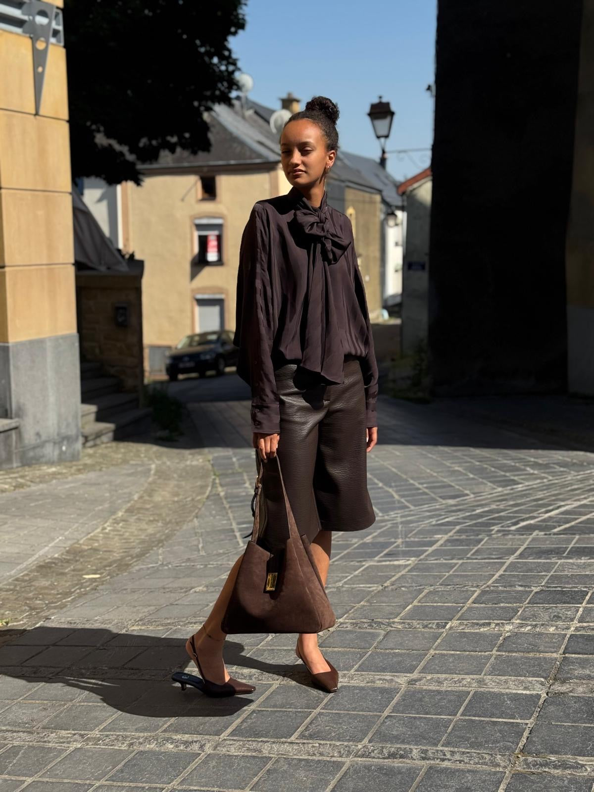 SPORTMAX Blouse Corsaro Chocolat