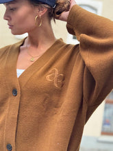 Charger l'image dans la galerie, AME Gilet en Maille Olympia Marron

