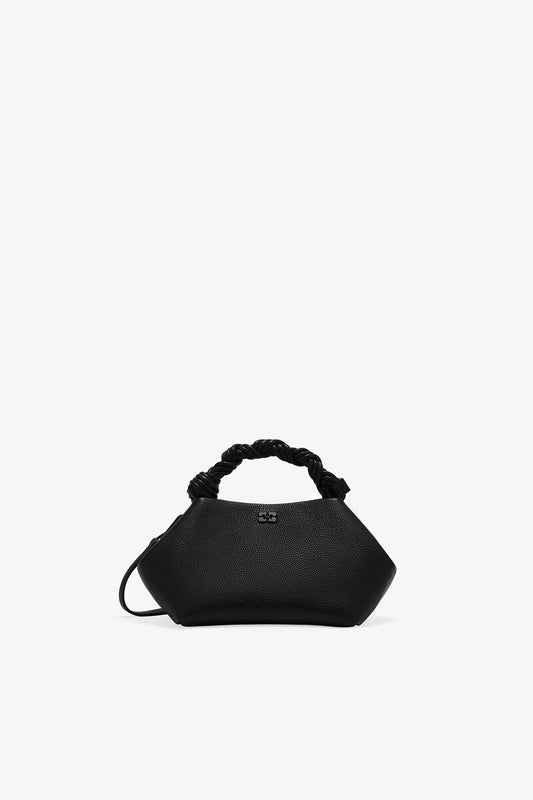 GANNI Bou Bag Small Grained - Black