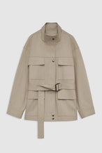 Charger l'image dans la galerie, ANINE BING Odin Jacket - Beige - front view

