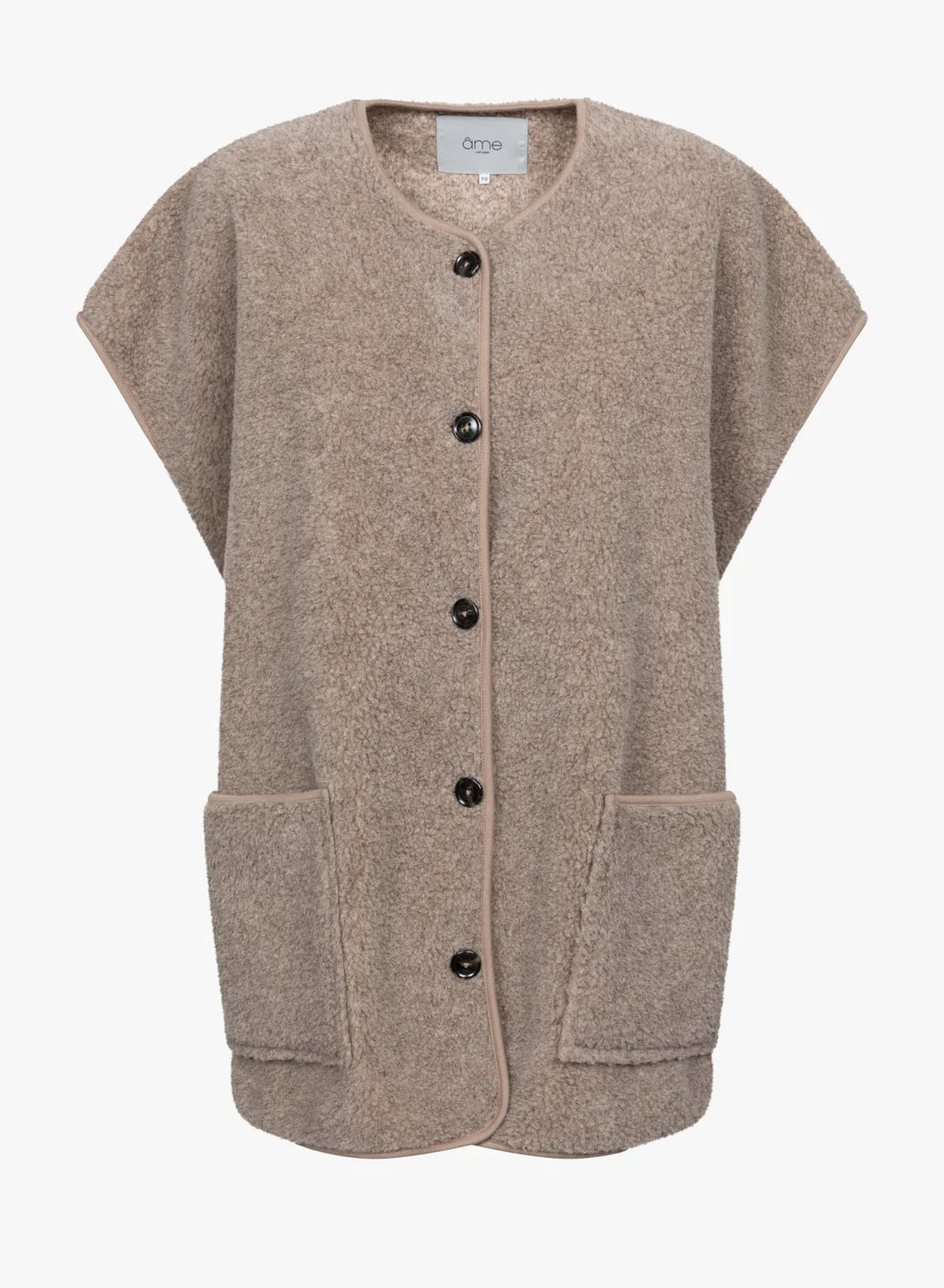 ÂME Teddy INES Oversize Taupe