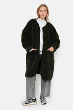 Charger l&#39;image dans la galerie, AME Jacket Mahaut Teddy Dark Green
