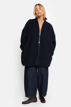 Charger l'image dans la galerie, AME Veste en Laine ONU Bleu Marine
