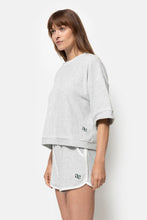 Charger l'image dans la galerie, AME Klaxon Sponge T-Shirt Grey &amp; White
