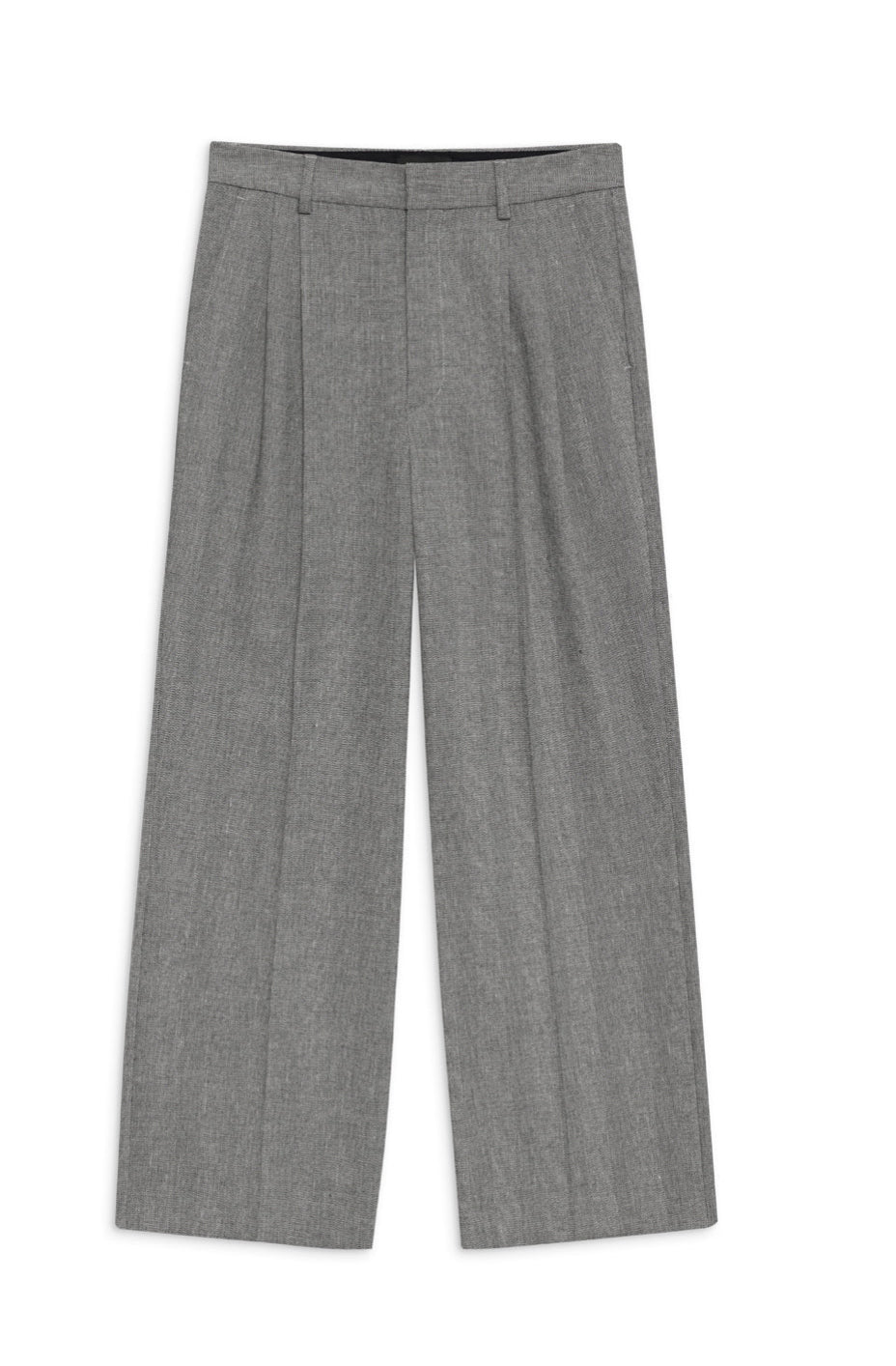 ANINE BING Pantalon Belen Ivory and Black