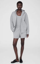 Charger l&#39;image dans la galerie, ANINE BING Bond Zip Up Hoodie Heather Grey
