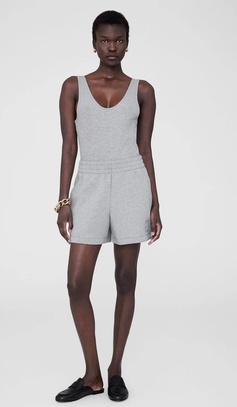 ANINE BING Kam Short Heather Grey