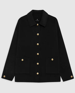 ANINE BING Jacket Luca Black Cashmere