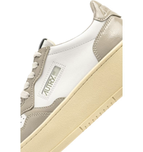 Charger l&#39;image dans la galerie, AUTRY Baskets Plateform White Taupe
