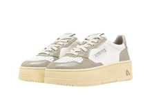 Charger l&#39;image dans la galerie, AUTRY Baskets Plateform White Taupe

