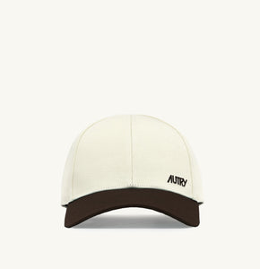 AUTRY Casquette Bi-Color Brune