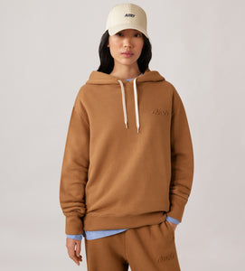 AUTRY Sweatshirt à Capuche Camel
