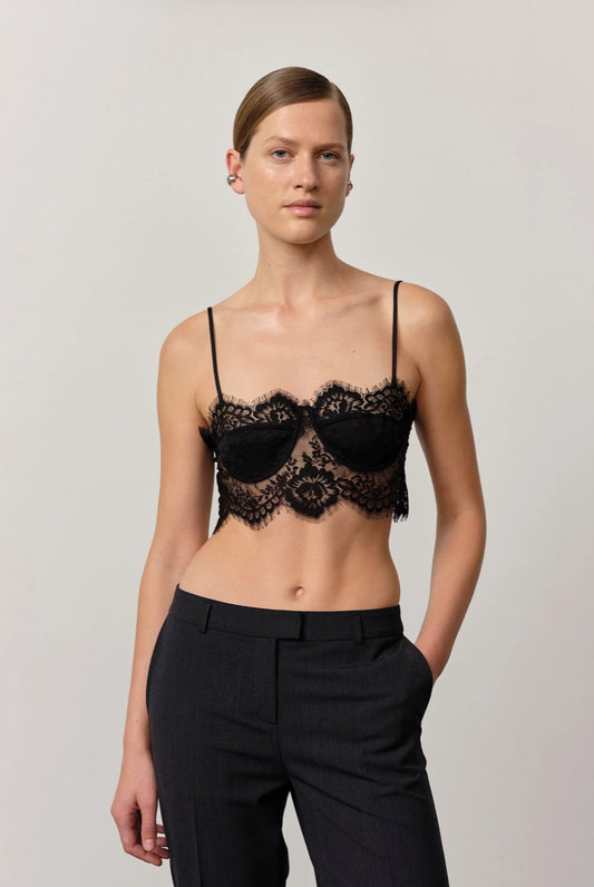 BIRGITTE HERSKIND Top Lilly Noir