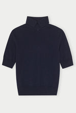 Charger l&#39;image dans la galerie, BIRGITTE HERSKIND Pull Perry Bleu Marine
