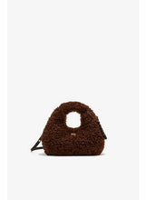 Charger l'image dans la galerie, GANNI Hobo Mini Curl Fur - Demitasse
