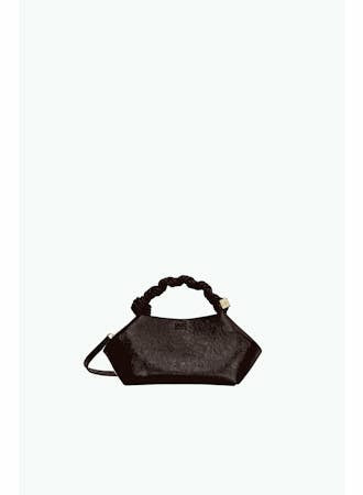 GANNI Sac Bou Small Deep Shine Demitasse