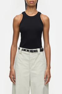 CLOSED Top Racer Black