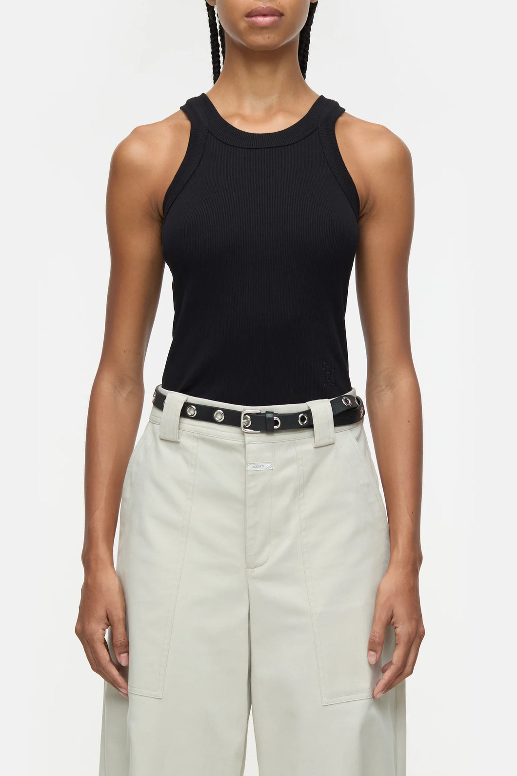 CLOSED Top Racer Black