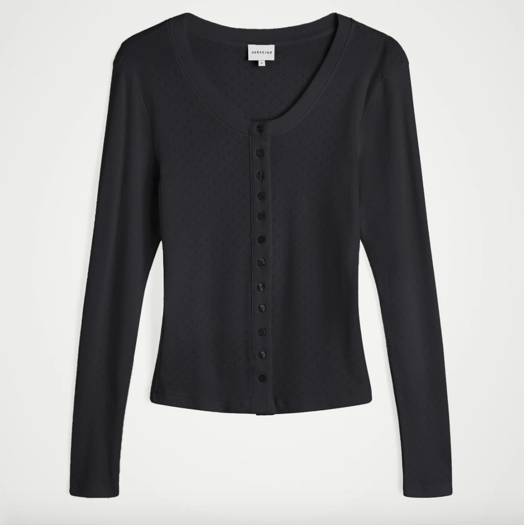 HERSKIND Cardigan Dylan Noir