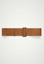 Charger l&#39;image dans la galerie, HERSKIND Ceinture Large en Cuir Cognac
