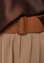 Charger l&#39;image dans la galerie, HERSKIND Ceinture Large en Cuir Cognac
