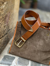 Charger l&#39;image dans la galerie, MARGAUX LONNBERG Ceinture Muse Cognac
