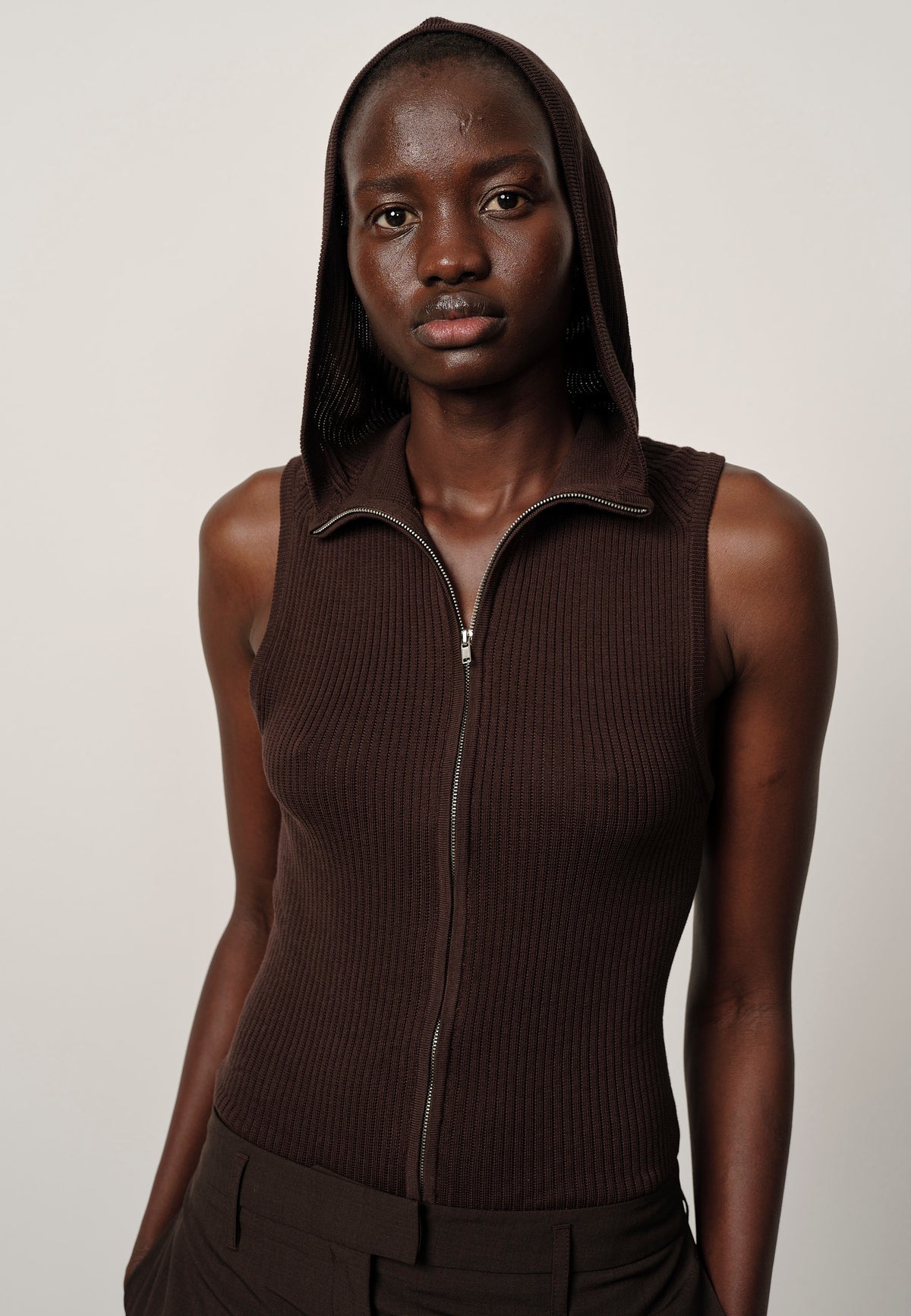 BIRGITTE HERSKIND Body à Capuche Clothilde – vue 4