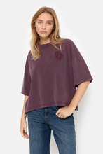 Charger l&#39;image dans la galerie, AME T-Shirt Eloise Vintage Plum
