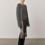 Charger l&#39;image dans la galerie, BIRGITTE HERSKIND Pull Sabby Dark Grey
