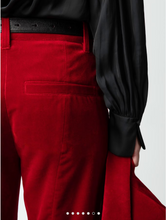 Charger l&#39;image dans la galerie, ZADIG&amp;VOLTAIRE  Pantalon Velours Rouge
