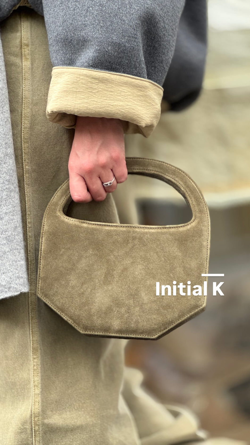 MARGAUX LONNBERG Sac Erin Kaki