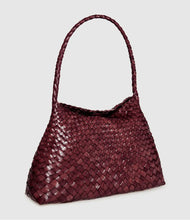 Charger l&#39;image dans la galerie, DRAGON DIFFUSION Sac Santa Maria Cuir Bordo
